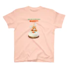 CHICHIPIのキャロットケーキバニー スタンダードTシャツ