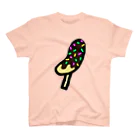 脂身通信Ｚの【両面プリント】のぼり旗♪チョコバナナ1910 Regular Fit T-Shirt