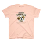 ぽんずのLovelyシーズー犬グッズのラブリーシーズーTシャツ　ぽんず スタンダードTシャツ