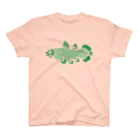 ひっぺ＊絵描き🤪の深海魚シリーズ「シーラカンス」 スタンダードTシャツ