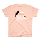 たびねこグッズSHOPのたびねこ- ロゴマーク スタンダードTシャツ