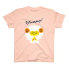 やまんか商店のひとくち餃子ひろやす（女の子：ver.L） スタンダードTシャツ