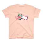 たるんてぃんぐたるんてぃんぐ&がおのねこになりたい スタンダードTシャツ