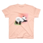 ぱすてらむぎこのパンダちゃんのおしり T-Shirt