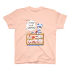 PortemineBooksのNo milk, No sweets スタンダードTシャツ