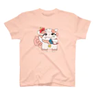 三線工房じなんの三線好きのシーサーちゃん スタンダードTシャツ