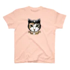 Gatto grigio ガット グリージョの猫忍ネロ スタンダードTシャツ
