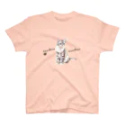 Ａｔｅｌｉｅｒ　Ｈｅｕｒｅｕｘのパステル💗ねこねこ　マーブルちゃん スタンダードTシャツ