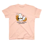 crystal-koaraの十勝ほんわかシマエナガ【 Bakery 】 スタンダードTシャツ