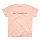 7IRO GLAMOUROUSの※ノエルなし黒文字 7IRO GLAMOUROUSシンプルロゴ  Regular Fit T-Shirt