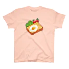 Wonder Bird Forestのピクセル・目玉焼きトースト スタンダードTシャツ