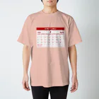 moimoi365／誕生日カレンダーアイテム専門店の1962年4月生まれ(昭和37年)　生年月カレンダー 還暦祝い Regular Fit T-Shirt