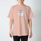  森元紀子 ｜ten sen enのフクロウ Regular Fit T-Shirt