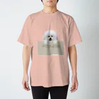 hummingbirdのビションフリーゼ　bichon frise  Regular Fit T-Shirt