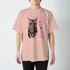 harupink🌸ペット似顔絵illustのアメショのアカリちゃん(REALver) Regular Fit T-Shirt