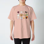 元祖ふとねこ堂の和菓子屋さん スタンダードTシャツ