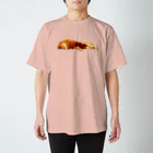 K-coubouのお昼寝ライオン スタンダードTシャツ