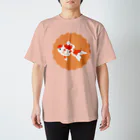 piccolo-acquarioの更紗オランダ獅子頭 Regular Fit T-Shirt