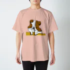 -HACHI-のアンニュイな犬 Regular Fit T-Shirt