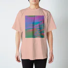 水草のサイケデリックな空 スタンダードTシャツ