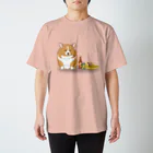 QGKSHOPのやさぐれ・しょんりー スタンダードTシャツ