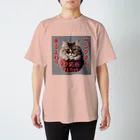 てくのちゃんのサンタを信じてる猫 スタンダードTシャツ