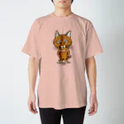 にゃんこかわいい組合のにゃんこかわいい組合　ちゃーちゃん スタンダードTシャツ