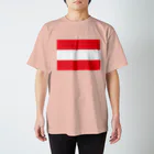 お絵かき屋さんのオーストリアの国旗 Regular Fit T-Shirt