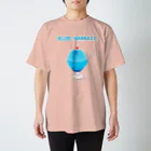 NIKORASU GOのかき氷デザイン「ブルー・ハワイ」 スタンダードTシャツ