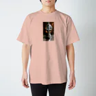 (\( ⁰⊖⁰)/) esaのﾄﾘ Regular Fit T-Shirt