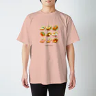 いたのなつみのネップくんとパンベッド スタンダードTシャツ