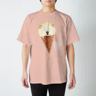 wankorosobaのしバニラＴシャツ【文字白】 Regular Fit T-Shirt