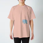 ælicoのしょんぼりゾウさん スタンダードTシャツ