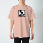 虚無の射精商店のVERS-BLACK（フロントのみ） スタンダードTシャツ