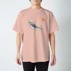 LittleLoroのオカメインコ ひな スケッチ 中雛 ほぺちゃん 0456 Regular Fit T-Shirt