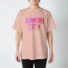 JIMOTO Wear Local Japanの青森市 AOMORI CITY スタンダードTシャツ