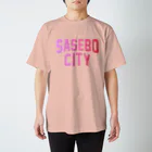 JIMOTO Wear Local Japanの佐世保市 SASEBO CITY スタンダードTシャツ