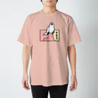 たかはらのコマから飛び出す白文鳥 Regular Fit T-Shirt