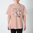 キクチミロの世界のイエネコちゃん 濃色 Regular Fit T-Shirt