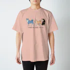 SHOP-RINGTAILの隣の柴は青い スタンダードTシャツ