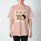 hashi96のドーナッツねこくん スタンダードTシャツ