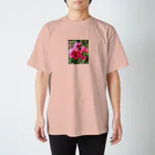 水彩屋の生Rose🌹 スタンダードTシャツ