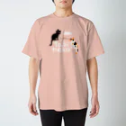 たびねこグッズSHOPのたびねこ- ロゴマーク スタンダードTシャツ