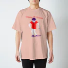 NIKORASU GOのスケボーデザイン「ちゃんと見ててね」（Tシャツ・パーカー・グッズ・ETC） スタンダードTシャツ