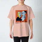 まるよし絵画教室のエーリとナル スタンダードTシャツ