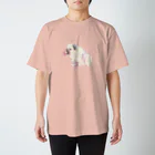OmamePugの魅惑のおしりパグ スタンダードTシャツ
