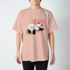 ぱすてらむぎこのパンダちゃんのおしり スタンダードTシャツ