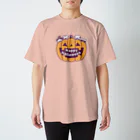 あずき缶の4匹の猫のハロウィーン Regular Fit T-Shirt