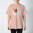 ミズノ リエ　グッズのミズノ リエ 「桃」 スタンダードTシャツ