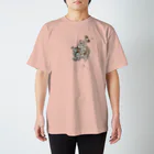 こますやのheart beat Regular Fit T-Shirt